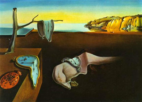 salvador dali, persistence of memory, melting, clocks, time passing by, Gallery of Diamonds, Newport Beach, Jewelry, Vintage, Estate, Custom, time, dali, beauty of time, clocks